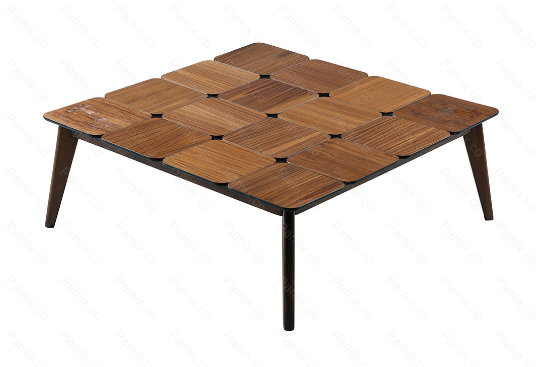 ست میز عسلی و جلو مبلی 16 تکه مربع مدل puzzle کد ST1 CT2