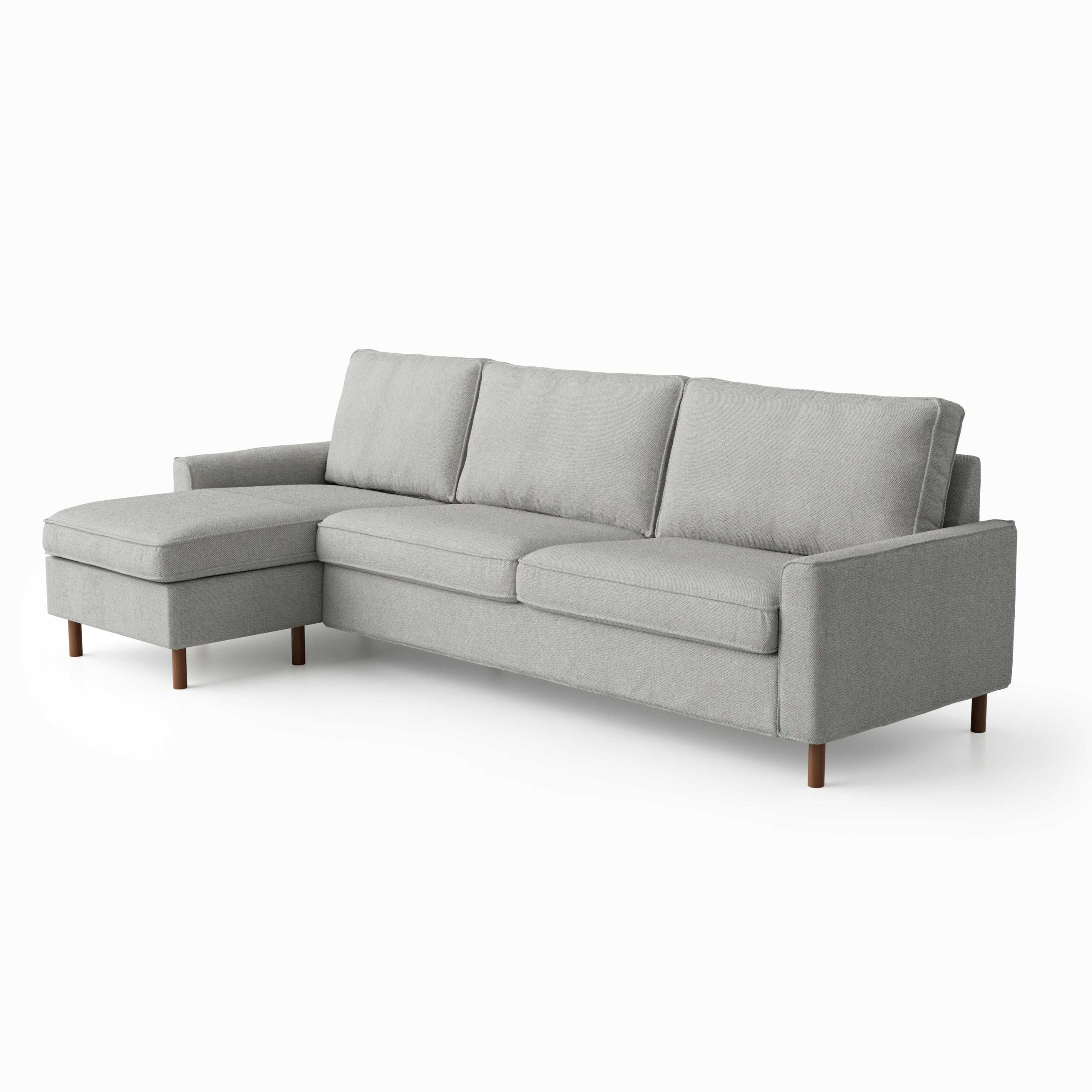 مبلمان راحتی لاوست سه نفره با درازکش طرح ایکیا مدل لگو