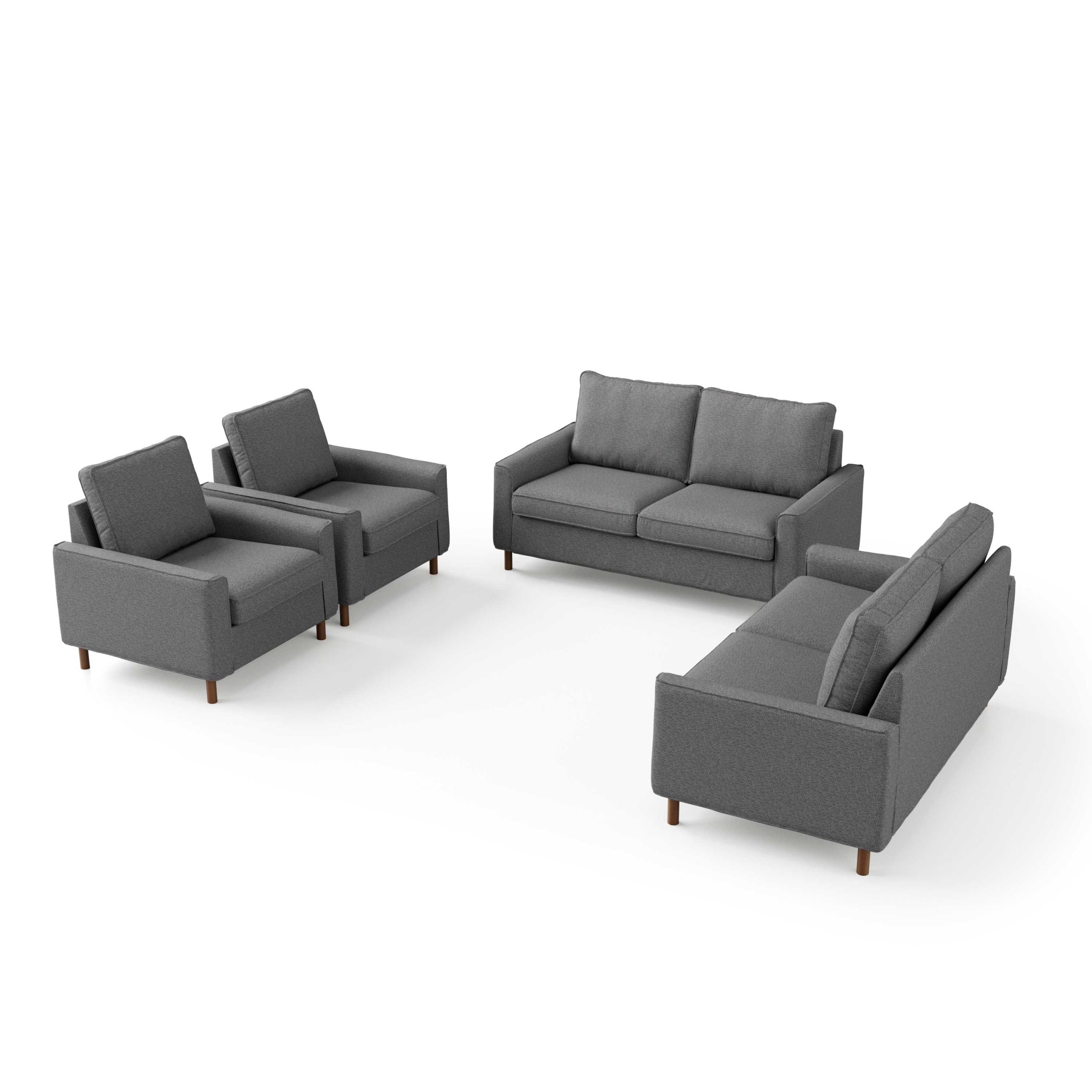 ست مبلمان راحتی 6 نفره طرح ایکیا مدل لگو (2+2+1+1) - Image 4