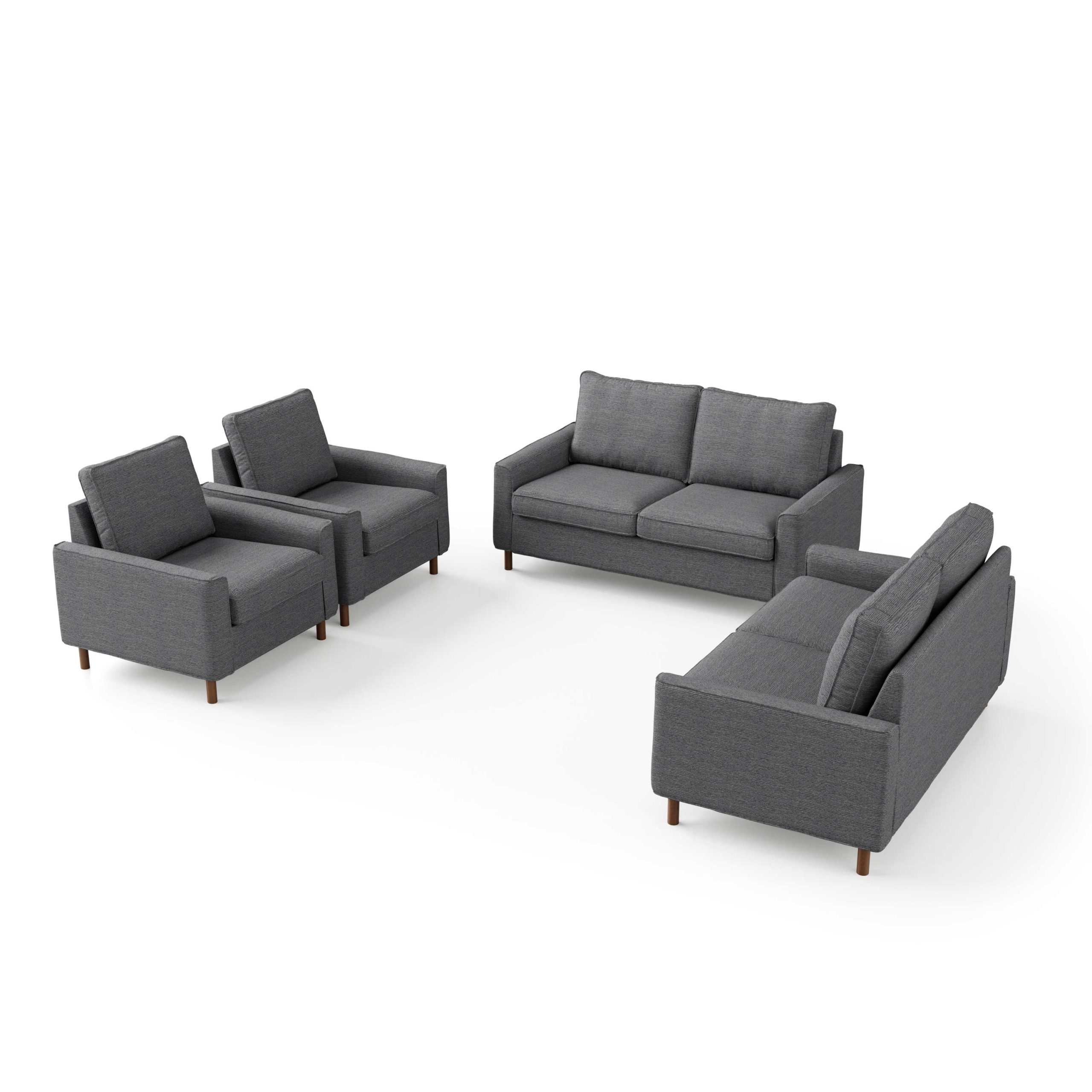 ست مبلمان راحتی 6 نفره طرح ایکیا مدل لگو (2+2+1+1) - Image 6