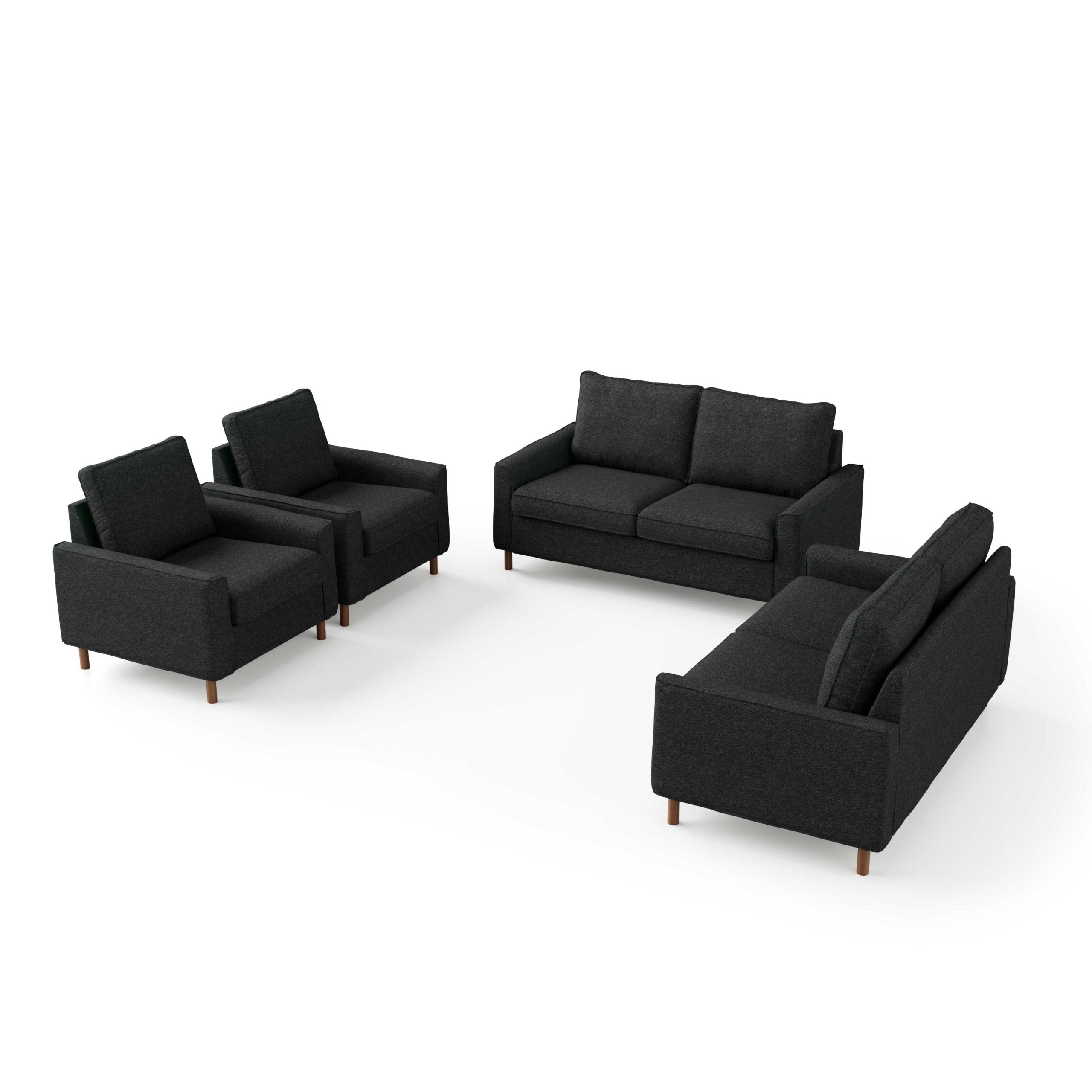 ست مبلمان راحتی 6 نفره طرح ایکیا مدل لگو (2+2+1+1) - Image 9