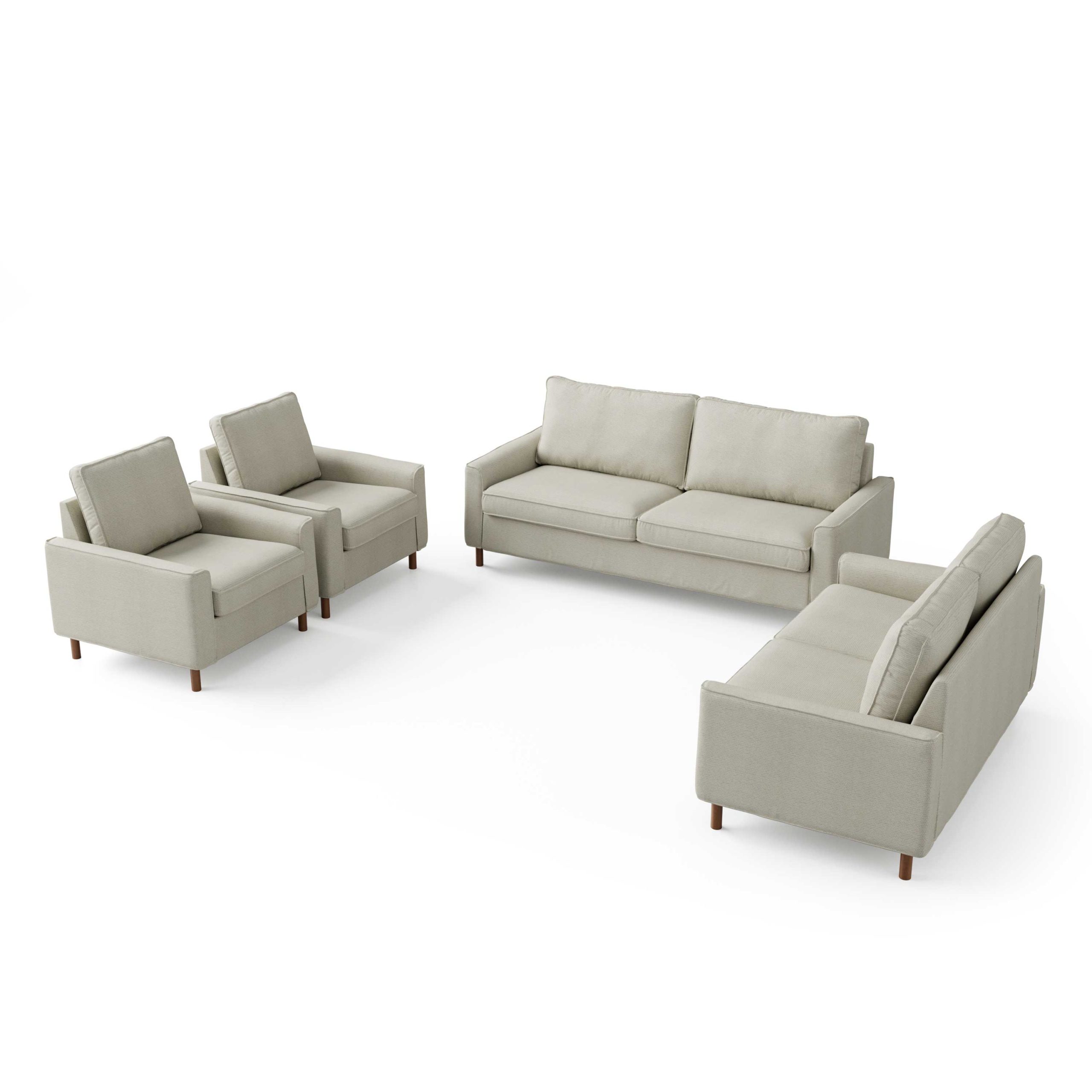 ست مبلمان راحتی7 نفره طرح ایکیا مدل لگو (2+3+1+1) - Image 10