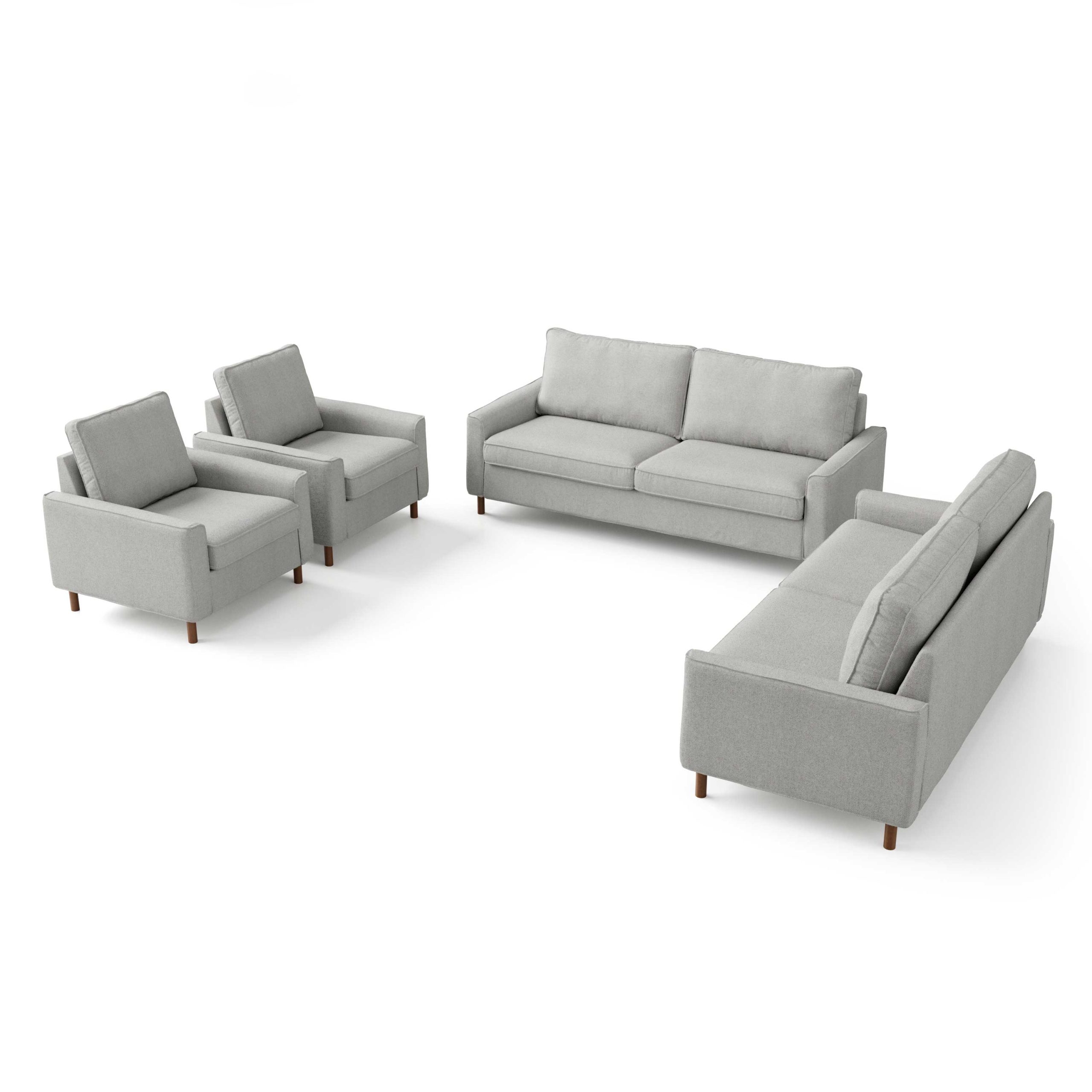 ست مبلمان راحتی 8 نفره طرح ایکیا مدل لگو (3+3+1+1)