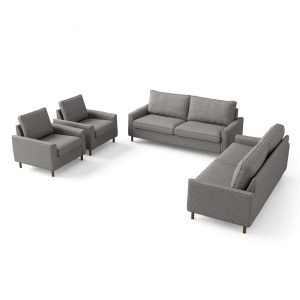 ست مبلمان راحتی 8 نفره طرح ایکیا مدل لگو (3+3+1+1)