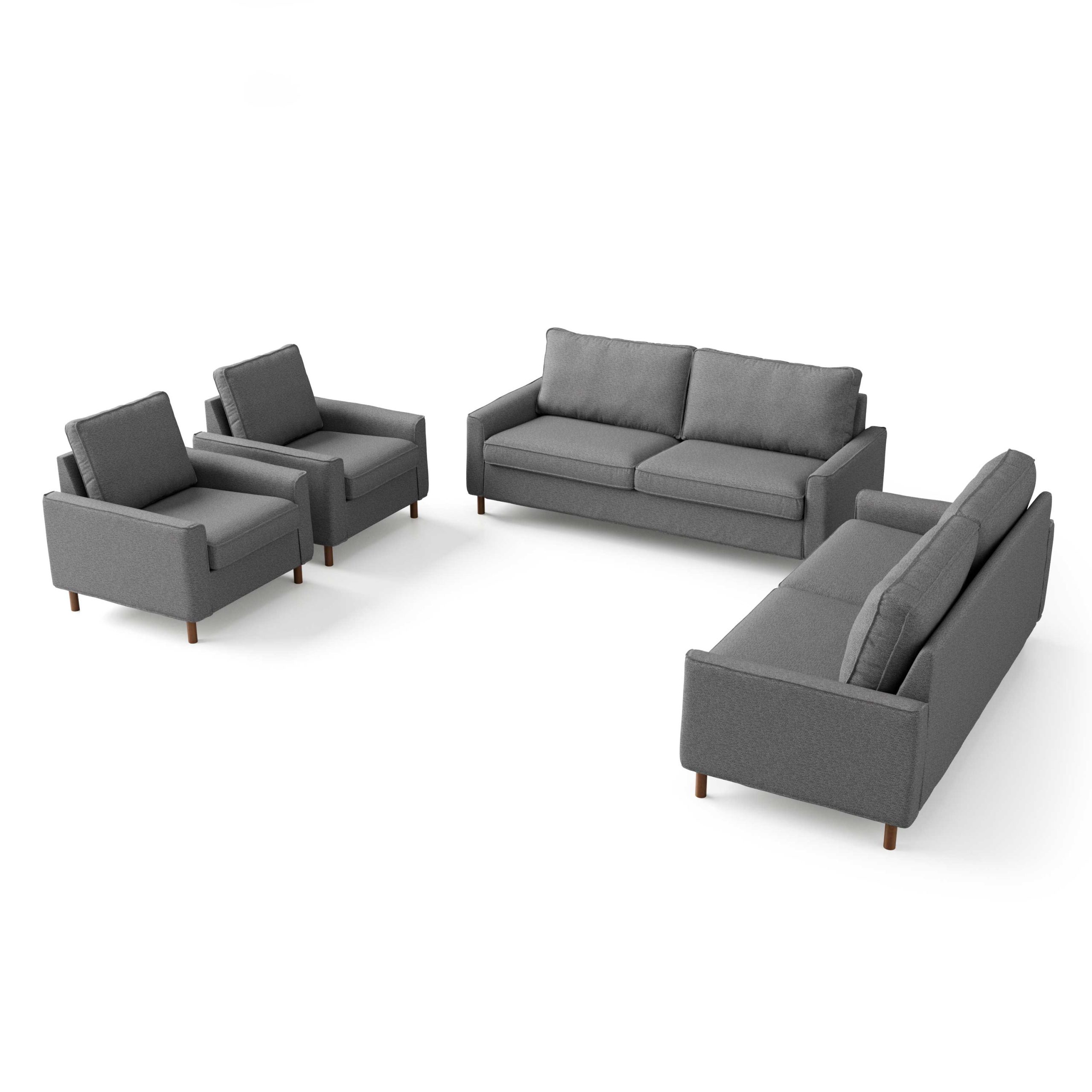 ست مبلمان راحتی 8 نفره طرح ایکیا مدل لگو (3+3+1+1) - Image 4