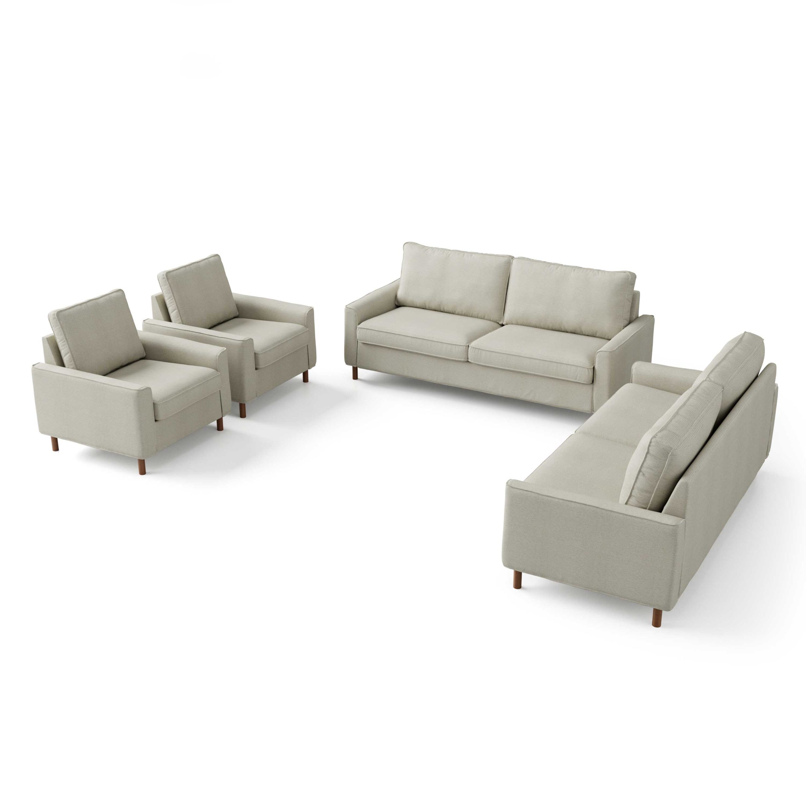 ست مبلمان راحتی 8 نفره طرح ایکیا مدل لگو (3+3+1+1) - Image 10