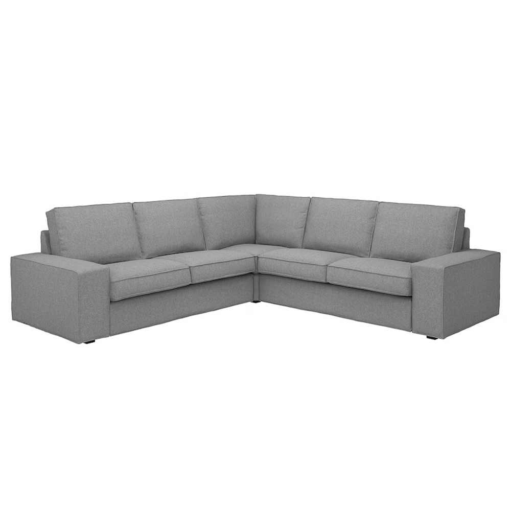 ست مبلمان راحتی ال 5 نفره طرح ایکیا مدل کیوبیک (2+2+کنج)