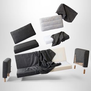 کاناپه سه نفره طرح ایکیا مدل لگو